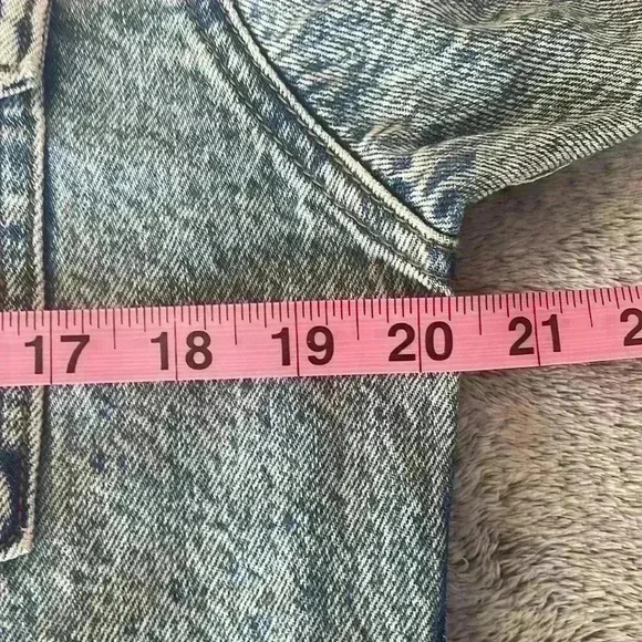 KUT from the Kloth Dolly Rhinestone Crop Denim Jacket in Fanciful Sz Medium NWT - Picture 6 of 11